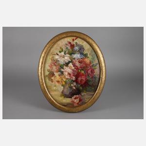 H. Reinhold, Blumenstillleben mit Rosen