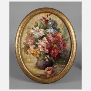 H. Reinhold, Blumenstillleben mit Rosen