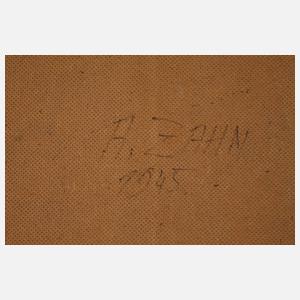 Artur Zahn, Blumenstillleben