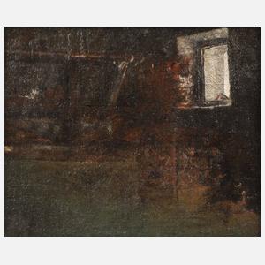 Eduard Kasparides, attr., Bäuerliches Interieur