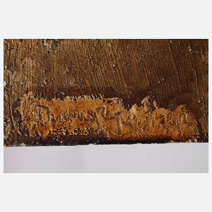 Dieter Weise, attr., Vier informelle Kompositionen ”Beizen”