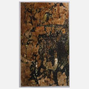 Dieter Weise, attr., Vier informelle Kompositionen ”Beizen”