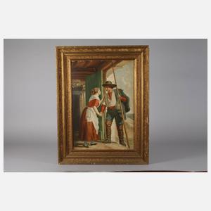 Gründerzeitgoldstuckleiste um 1880