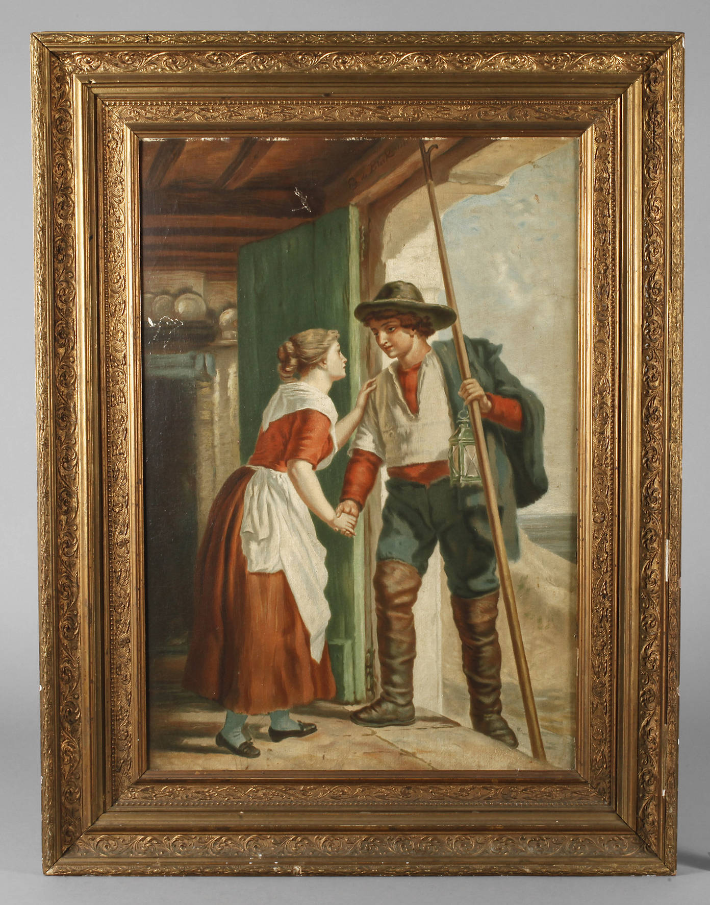 Gründerzeitgoldstuckleiste um 1880