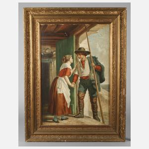 Gründerzeitgoldstuckleiste um 1880