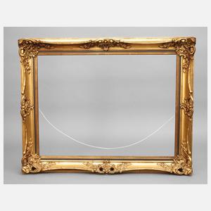 Goldstuckrahmen Mitte 20. Jh.