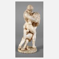 Feine Elfenbeinplastik111