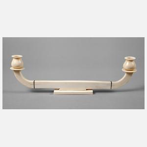 Kerzenständer Elfenbein