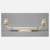 Kerzenständer Elfenbein111