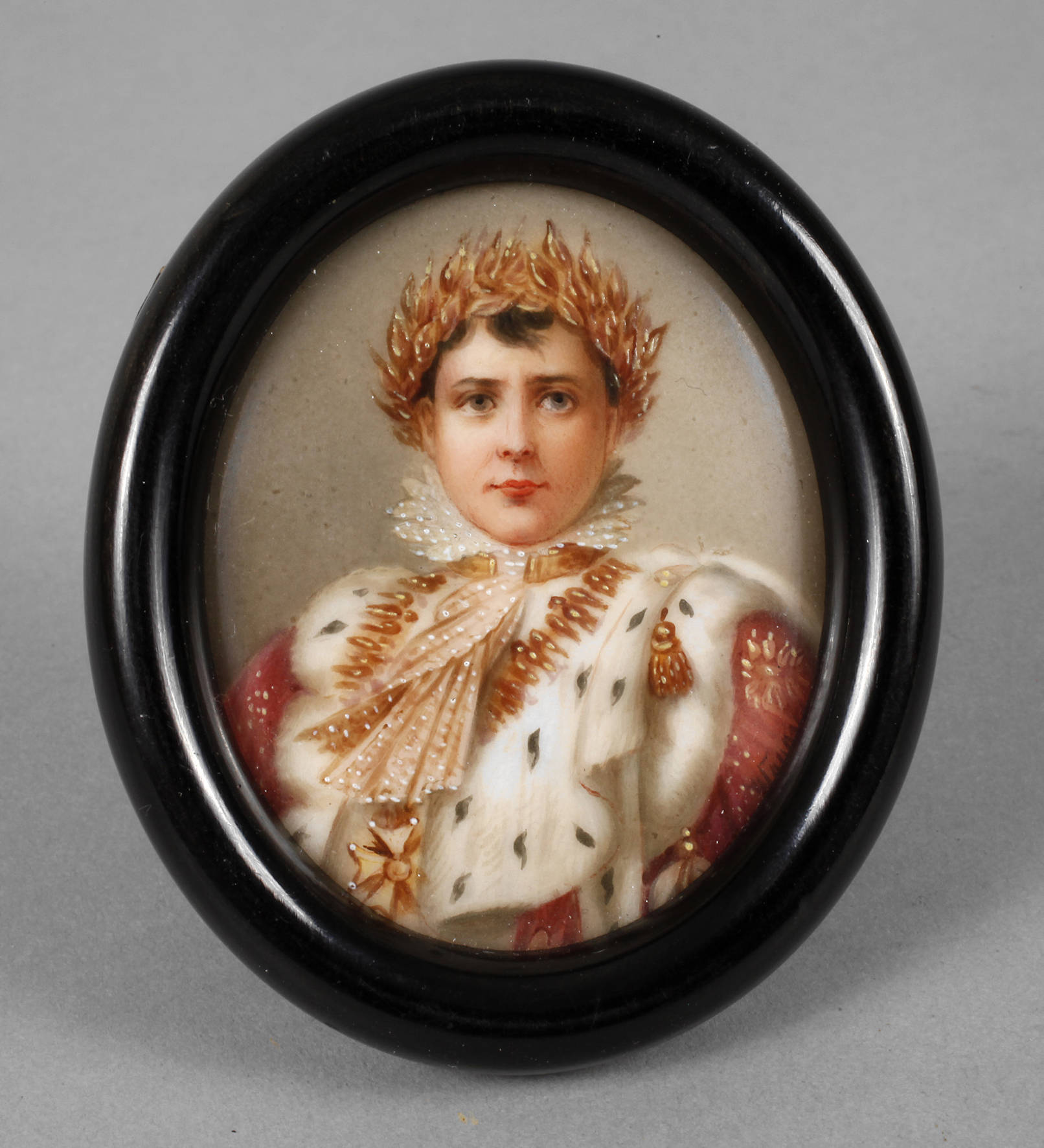 Porzellanminiatur Napoleon I.