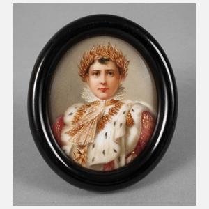 Porzellanminiatur Napoleon I.