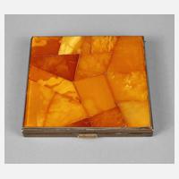 Zigarettendose mit Bernsteineinlage111