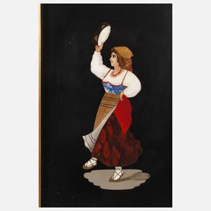 Zwei Bilder Pietra Dura