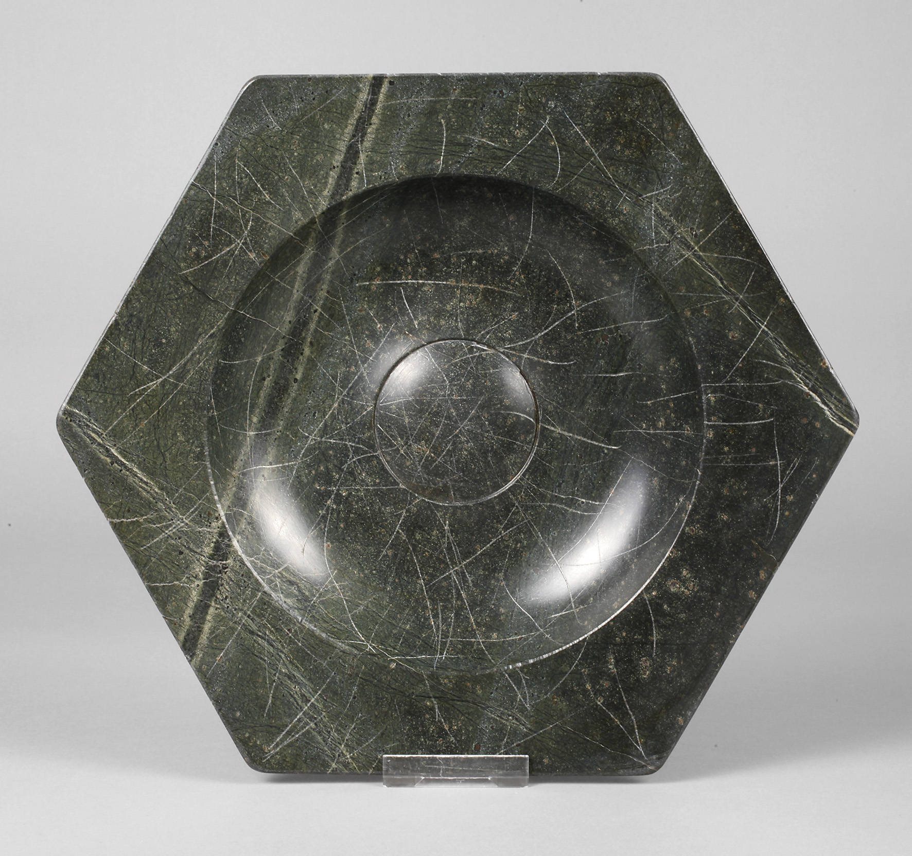 Zierteller Serpentin