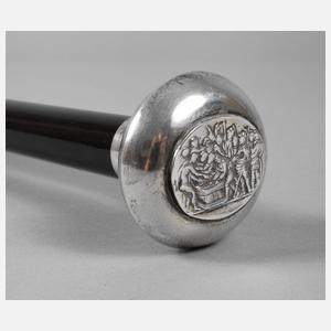 Spazierstock Silber