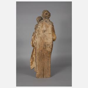 Geschnitzte Marienplastik Barock