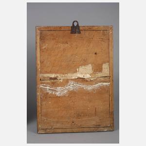 Paar geschnitzte Wandreliefs