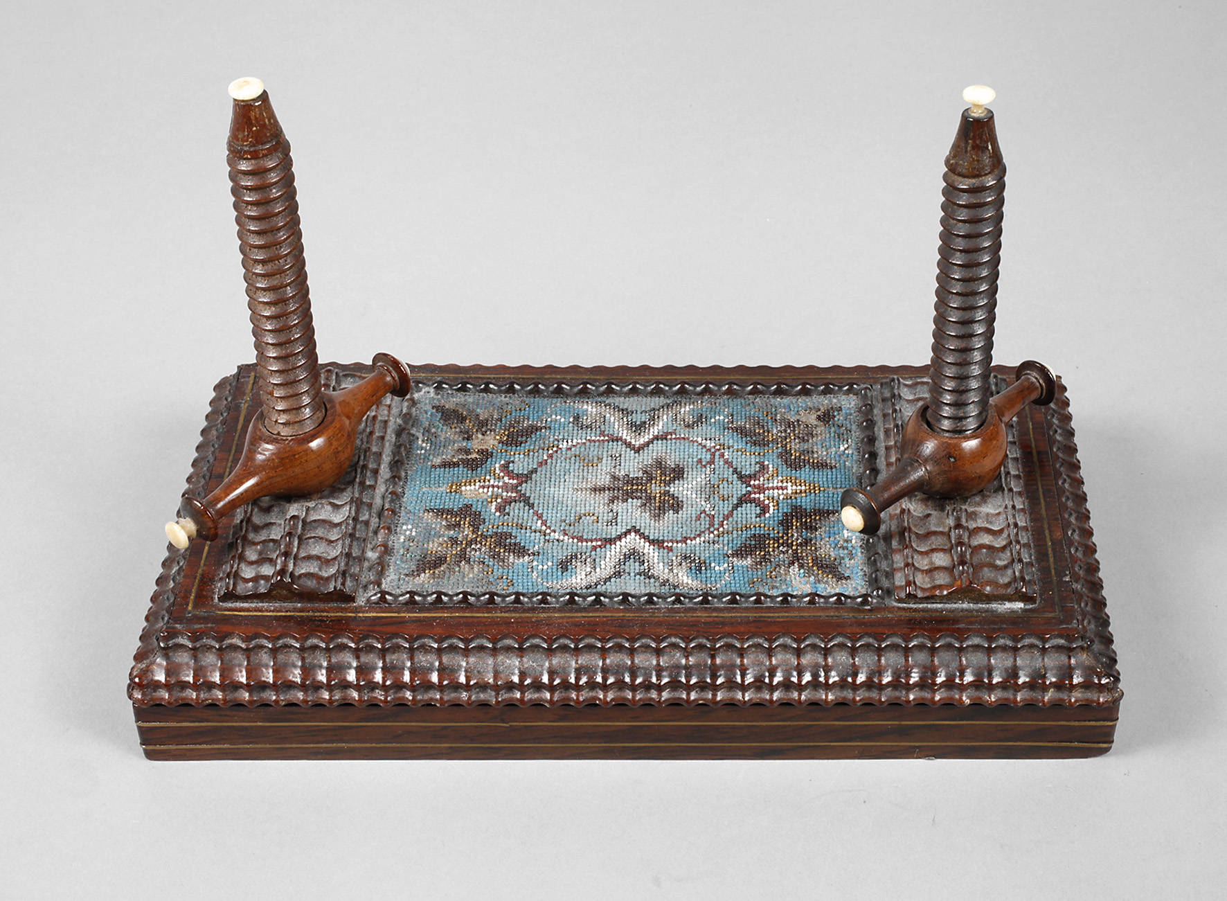 Kartenpresse Biedermeier