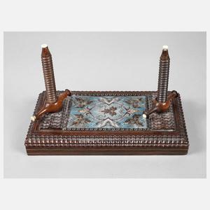 Kartenpresse Biedermeier