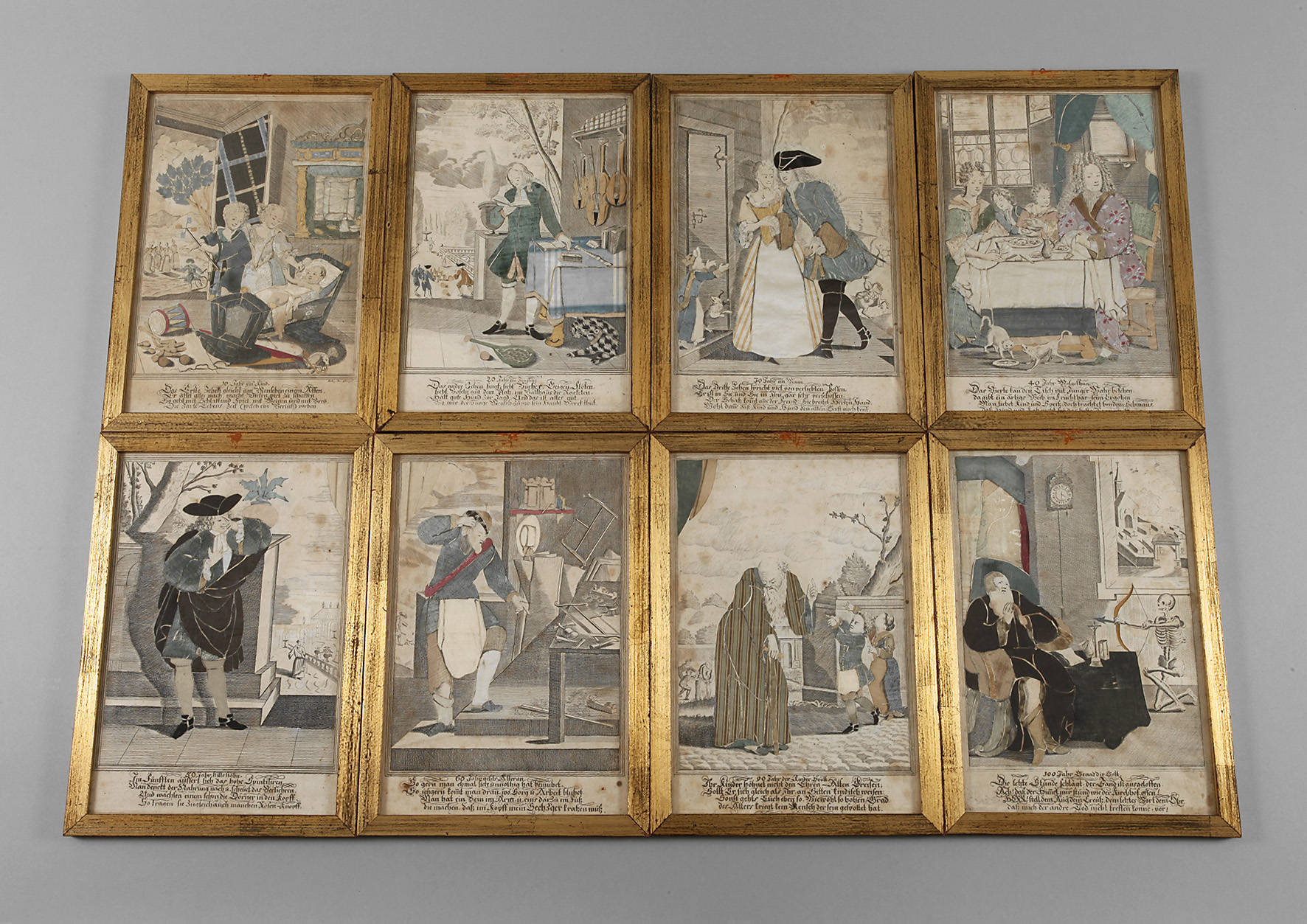 Bilderfolge Die Lebensalter des Mannes