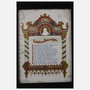 Paar Haussegen Biedermeier