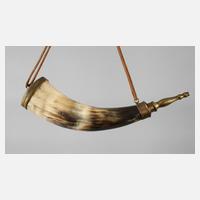 Großes jagdliches Pulverhorn111
