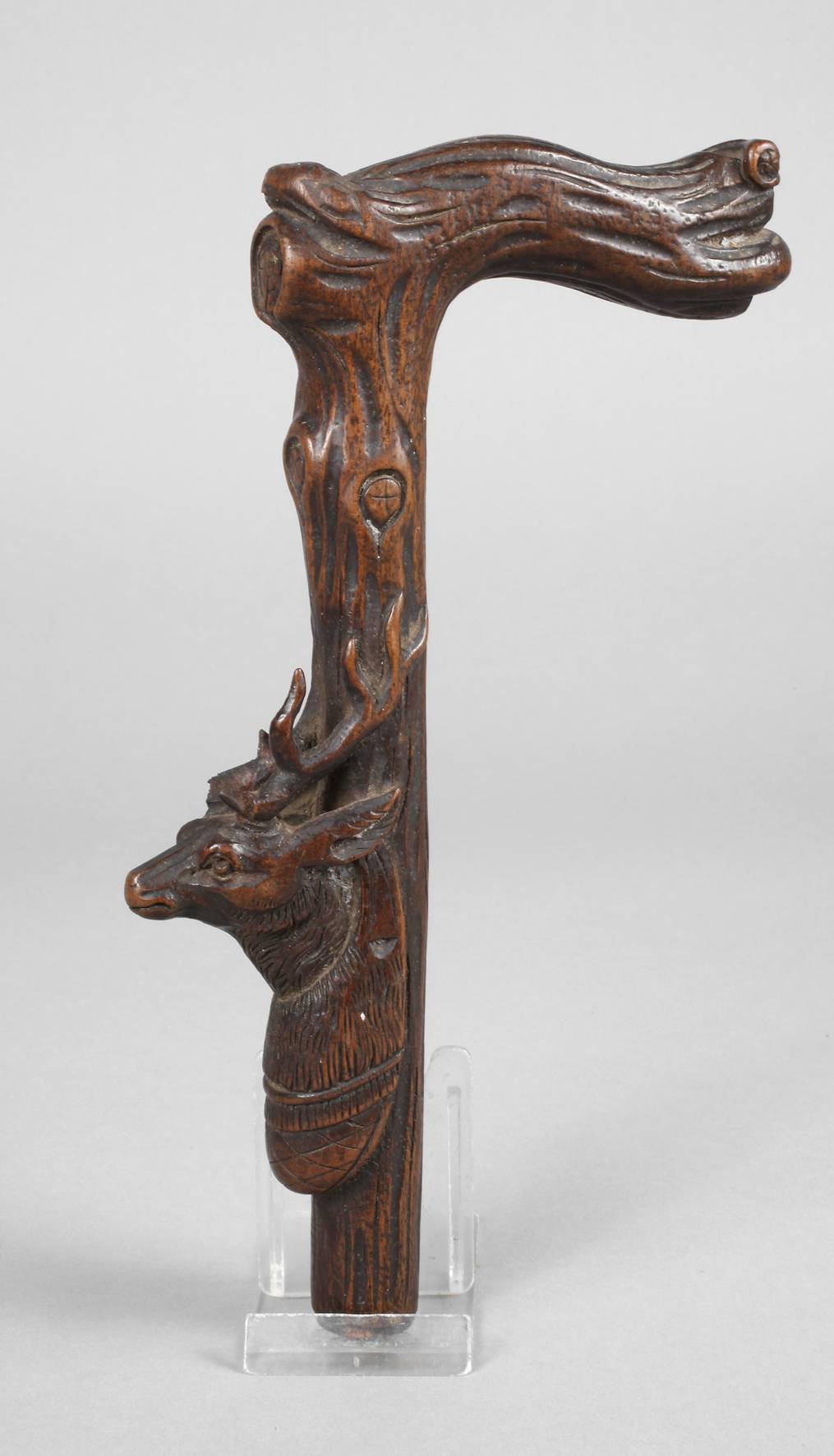 Jagdlicher Stockgriff