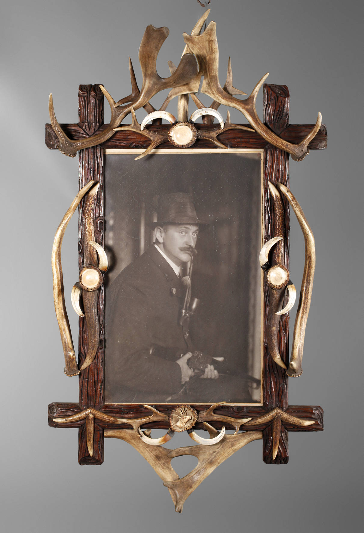 Geweih-Bilderrahmen