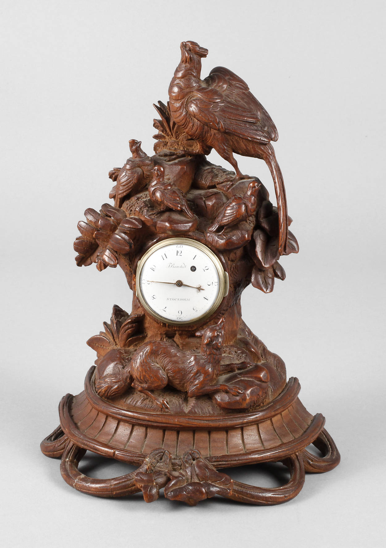 Uhrenständer Brienzer Schnitzerei