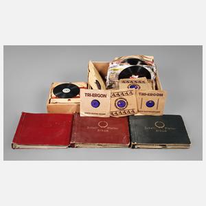 Konvolut Schelllackplatten