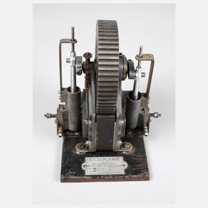 Saja Doppelkolbenpumpe mit Synchronmotor