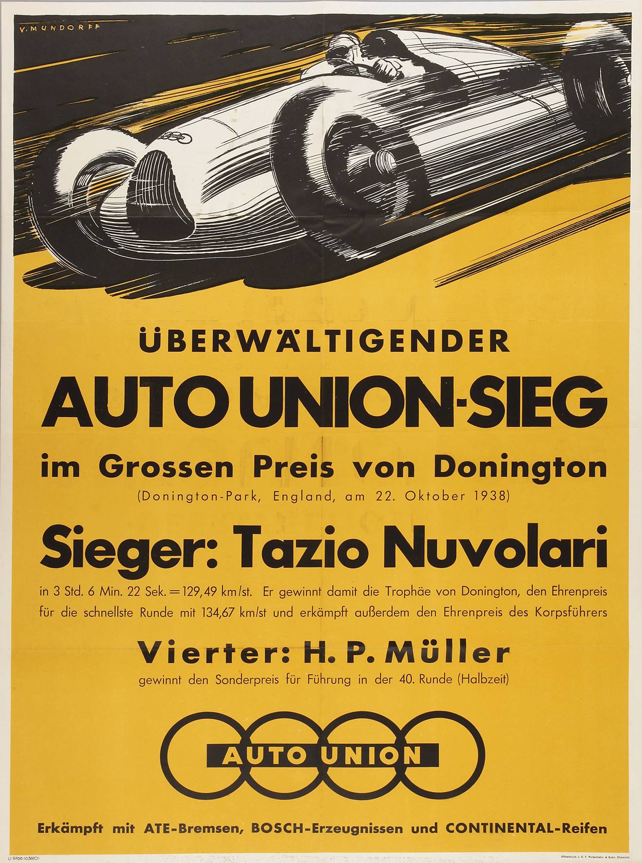 Plakat Auto Union