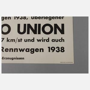 Plakat Auto Union