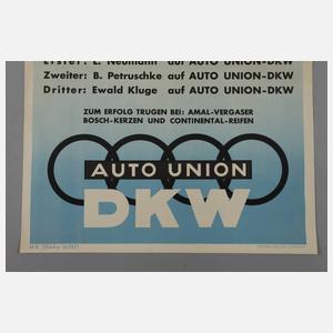 Plakat Auto Union