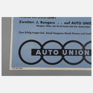 Plakat Auto Union