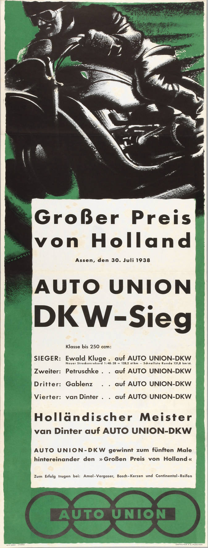 Plakat Auto Union