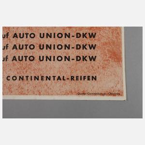 Plakat Auto Union