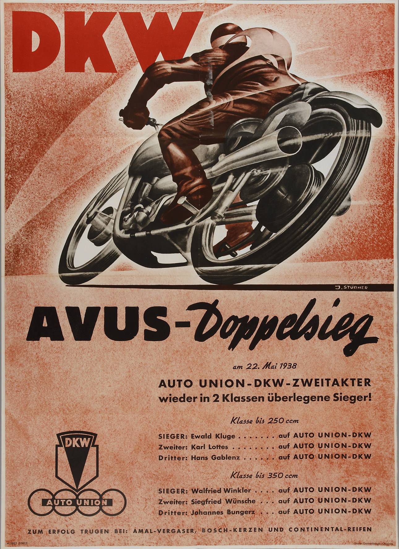 Plakat Auto Union
