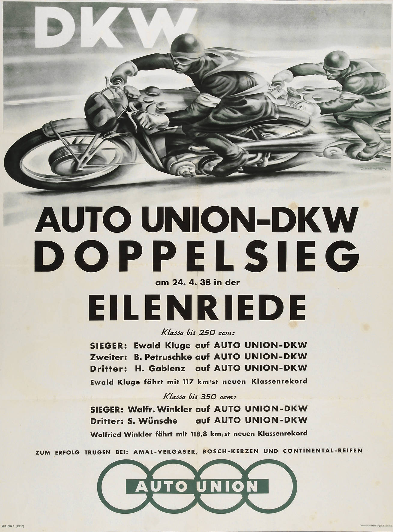 Plakat Auto Union