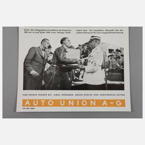 Plakat Auto Union Bildbericht Nr. 15