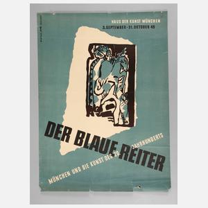 Ausstellungsplakat Blauer Reiter
