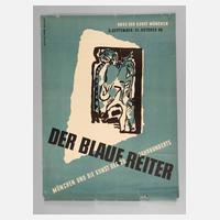 Ausstellungsplakat Blauer Reiter111