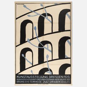Ausstellungsplakat Otto Lange