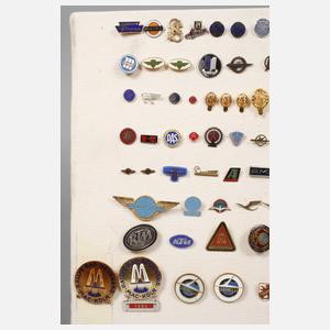 Sammlung Plaketten Kraft- und Luftfahrt