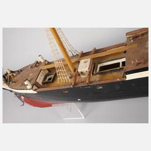 Großes Schiffsmodell