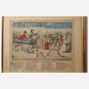 Drei russische Lithographien Ende 19. Jh.