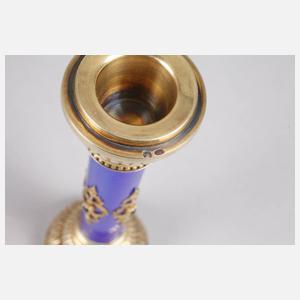 Fabergé Paar Leuchter in Geschenkkarton