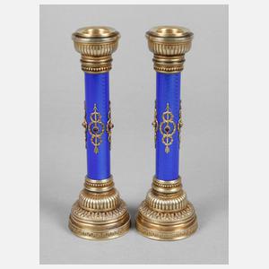 Fabergé Paar Leuchter in Geschenkkarton