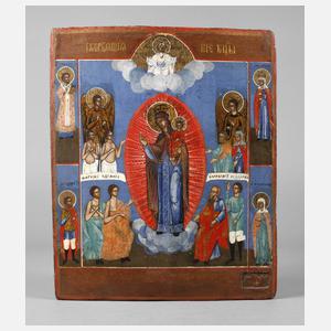 Marienikone Freude aller Leidenden