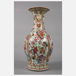 Paar Vasen Famille rose